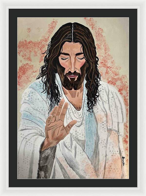 Jesus - Framed Print