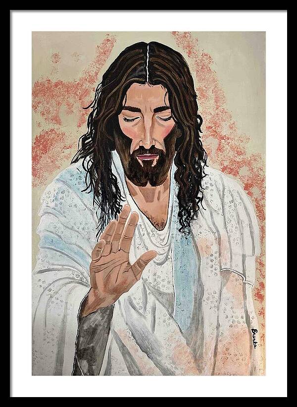 Jesus - Framed Print