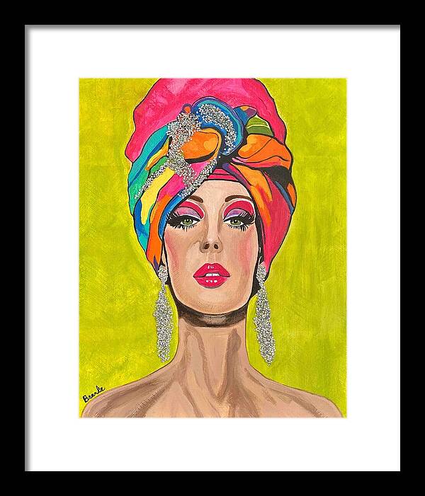 Kesha - Framed Print