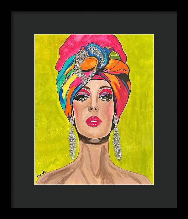 Kesha - Framed Print