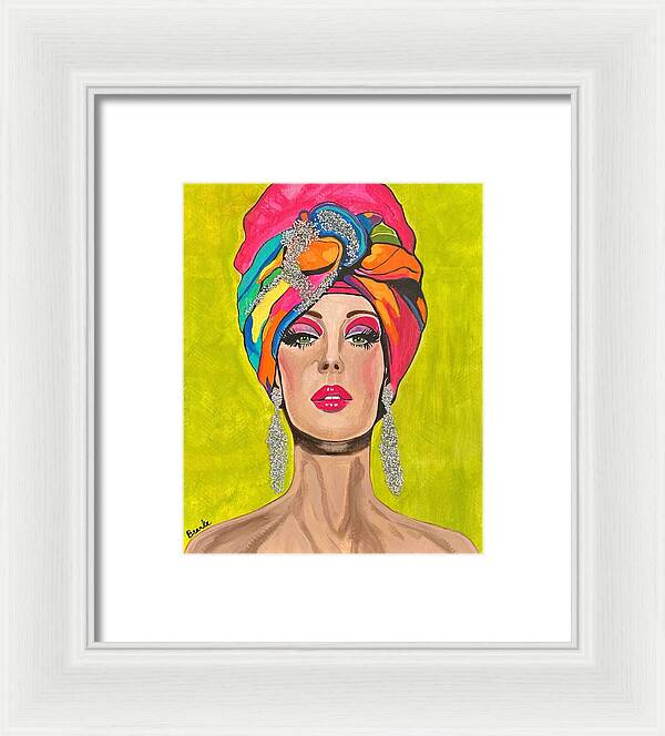 Kesha - Framed Print