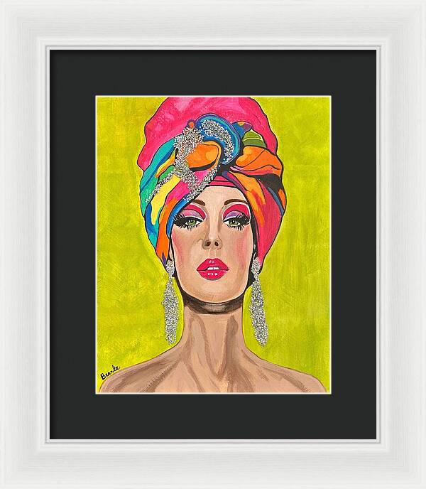 Kesha - Framed Print