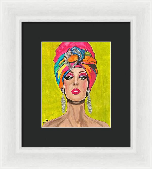 Kesha - Framed Print