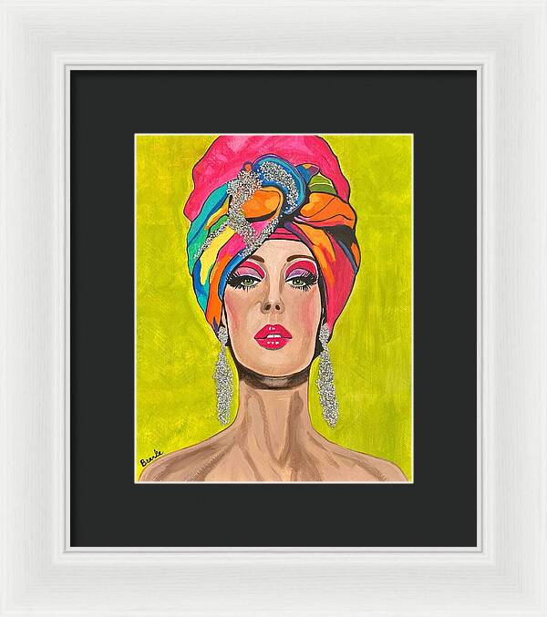Kesha - Framed Print