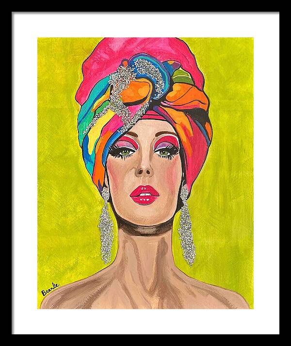 Kesha - Framed Print