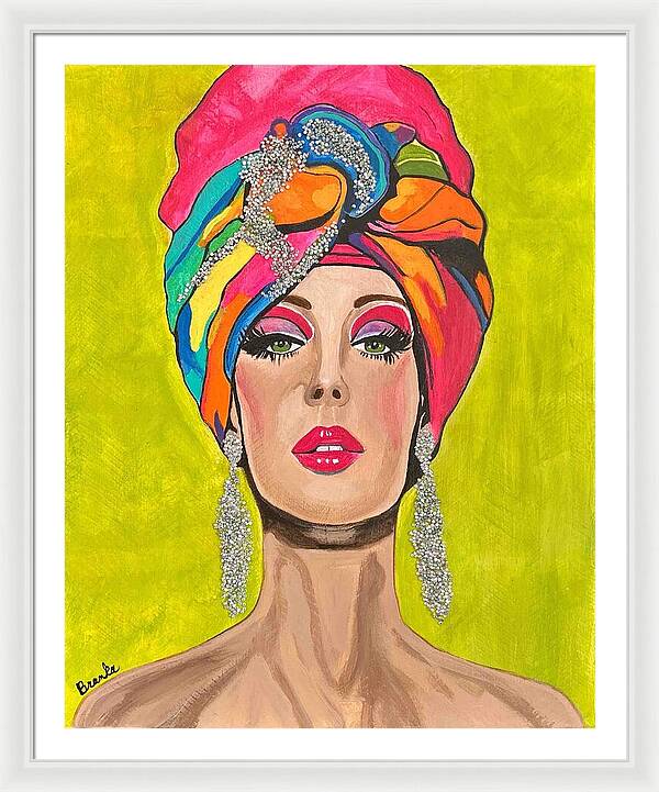 Kesha - Framed Print