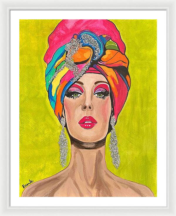 Kesha - Framed Print