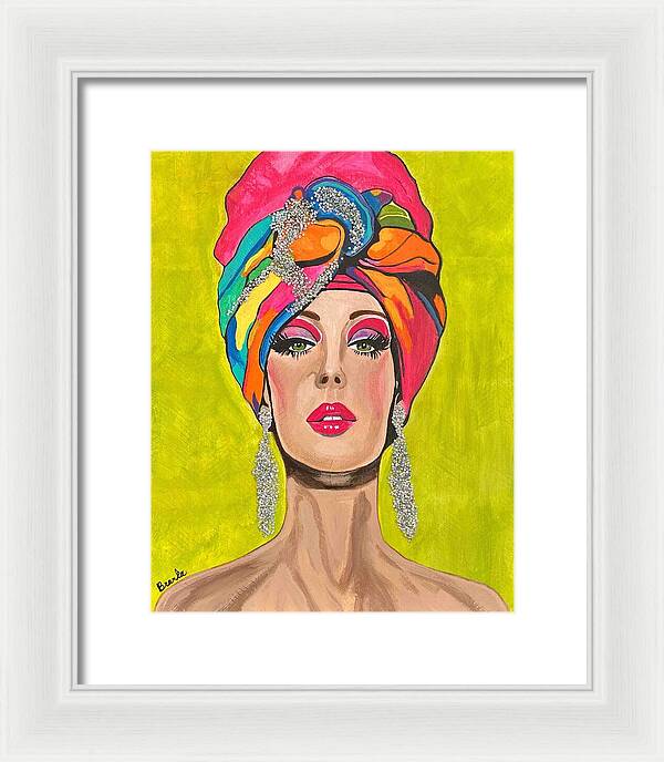 Kesha - Framed Print