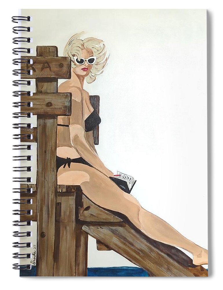 Lady Lake - Spiral Notebook