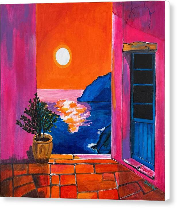Million Dollar Sunset View - Canvas Print