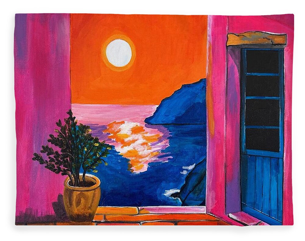 Million Dollar Sunset View - Blanket
