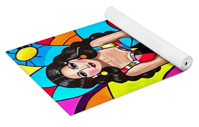 Natasha in colour - Yoga Mat