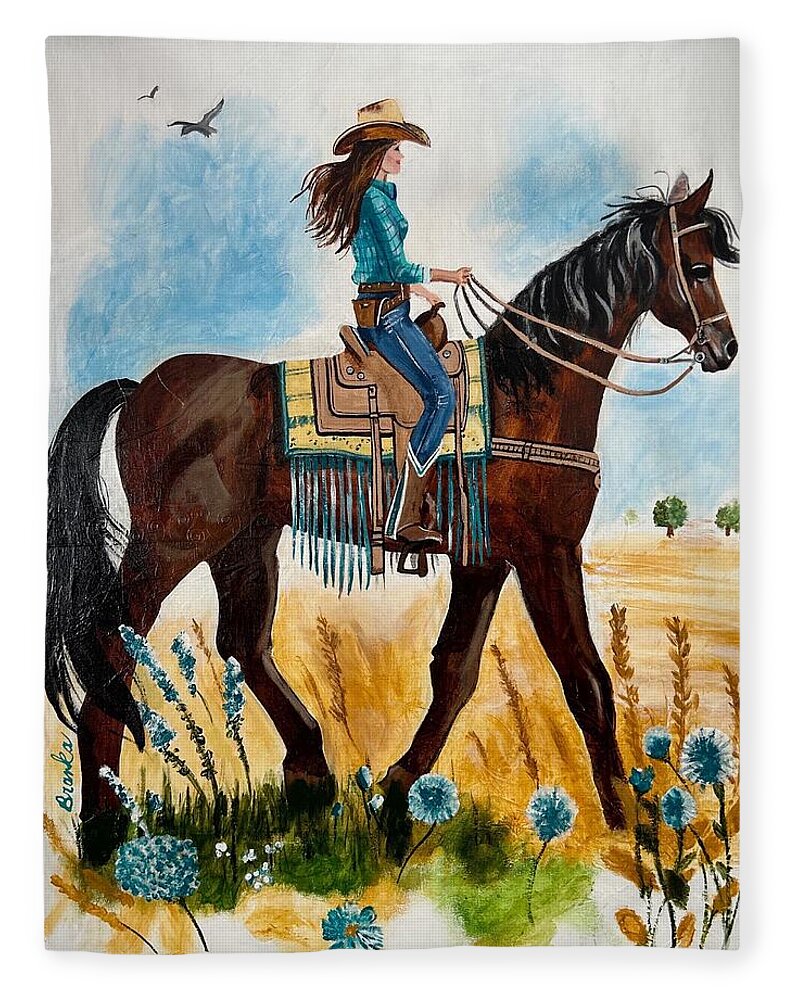 Riding Rayna - Blanket