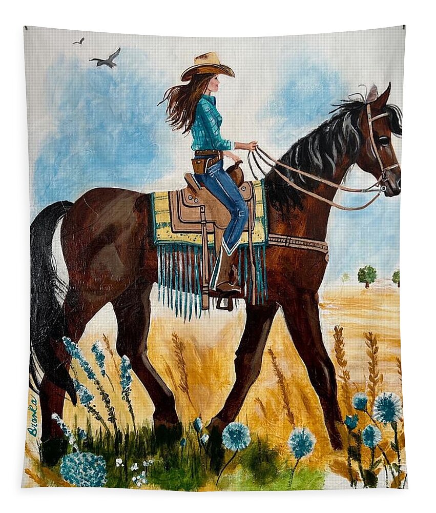 Riding Rayna - Tapestry