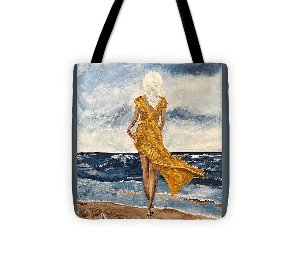 Sandy on the Beach - Tote Bag