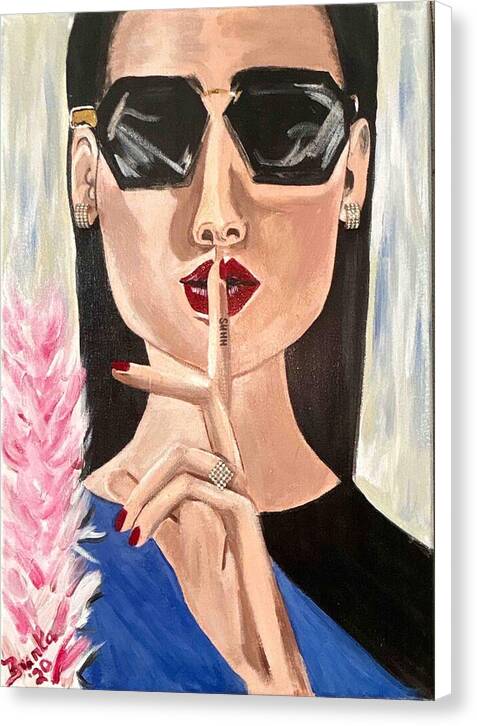 Shhh - Canvas Print