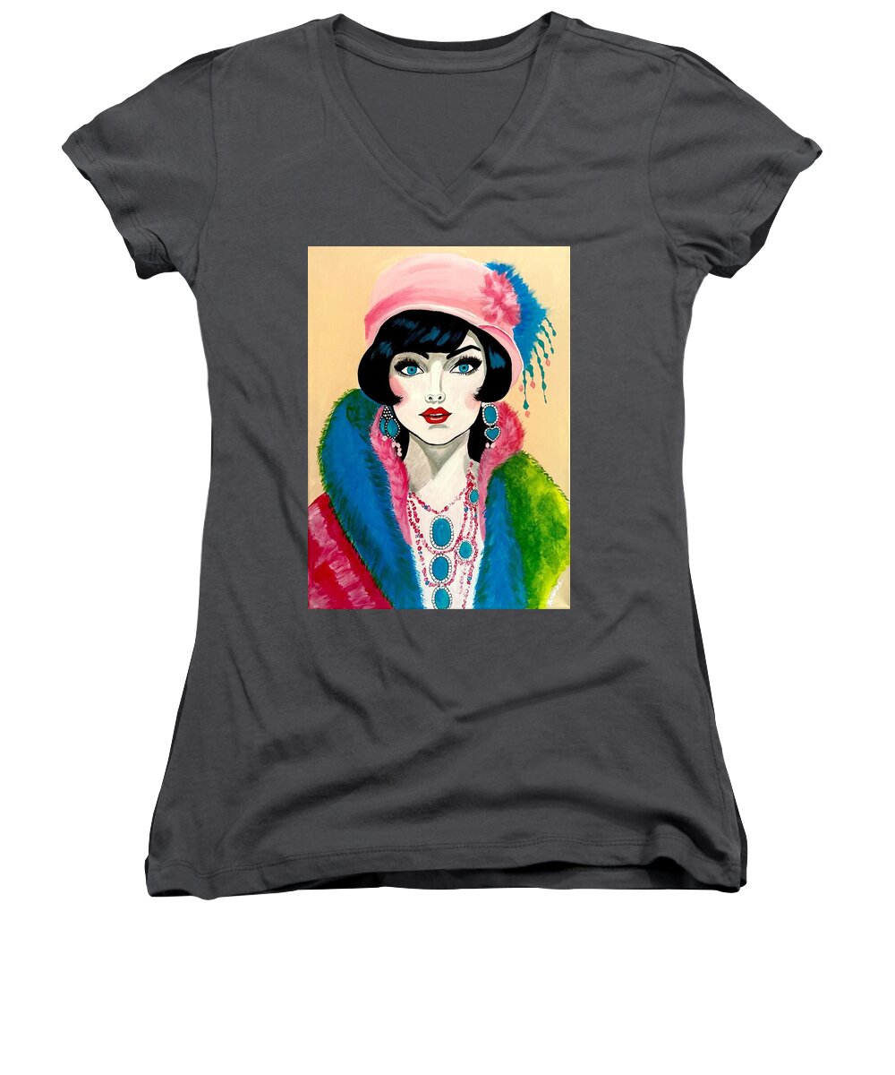 Sinatra - Women's V-Neck