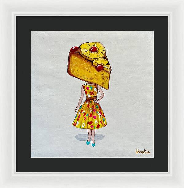 Sweetcakes Pineapple Upside Down - Framed Print