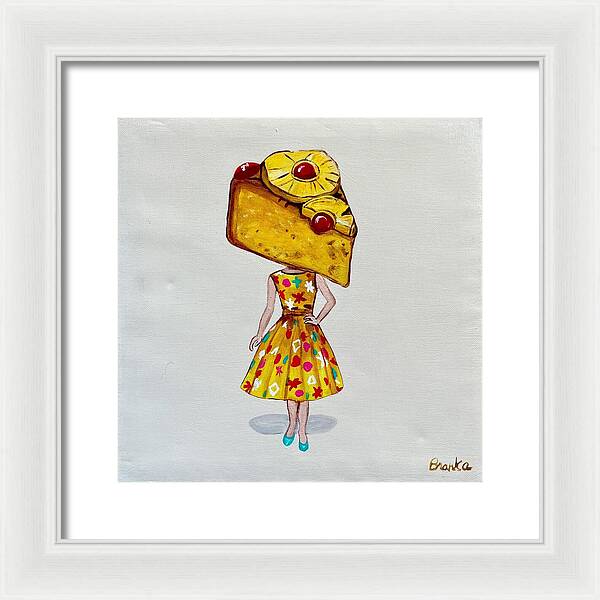 Sweetcakes Pineapple Upside Down - Framed Print