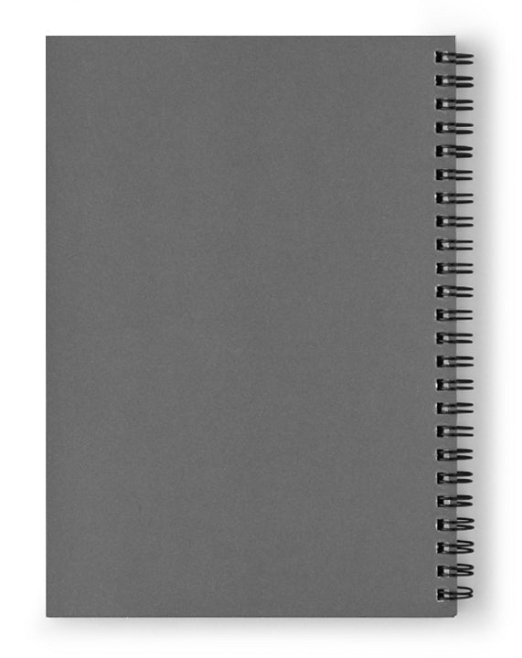 Bar Art Woodpecker - Spiral Notebook