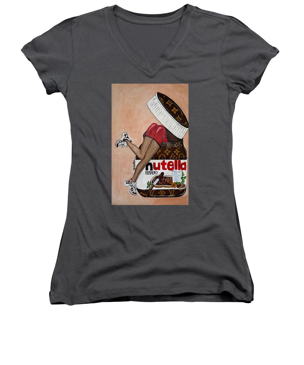 Nutella Nut - Women's V-Neck