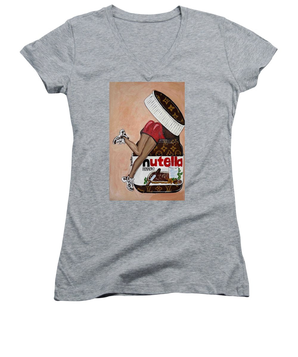 Nutella Nut - Women's V-Neck