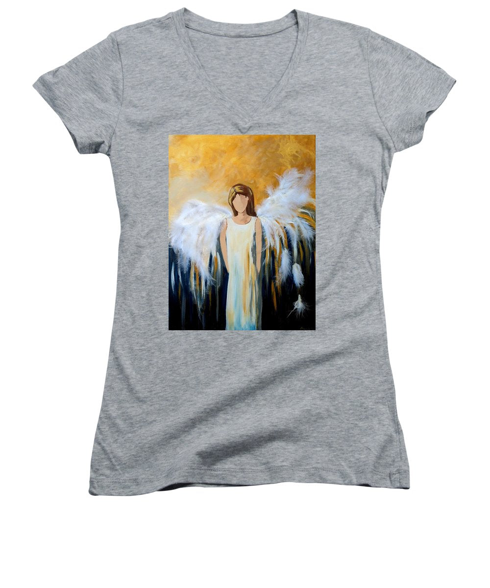 Angel Among Us - Women's V-Neck