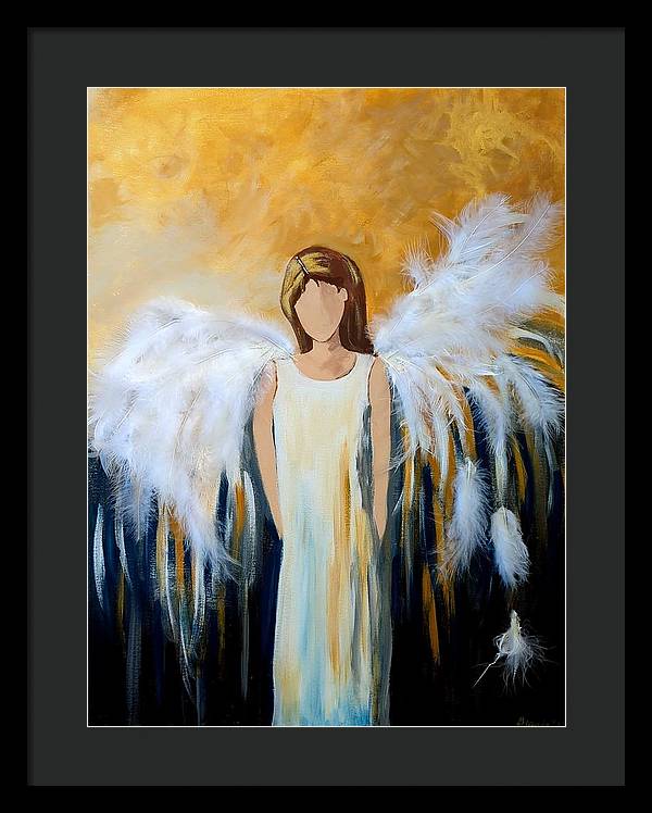 Angel Among Us - Framed Print
