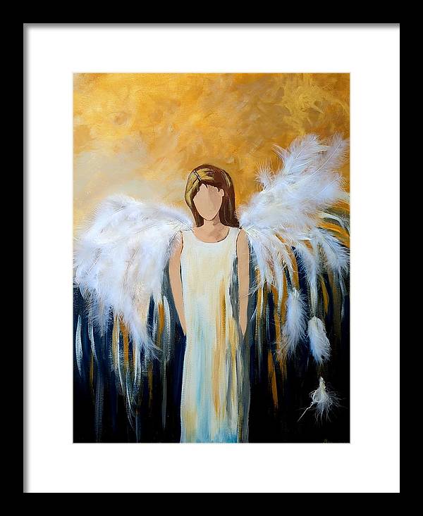 Angel Among Us - Framed Print