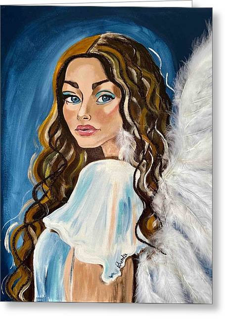 Angel Catiana - Greeting Card