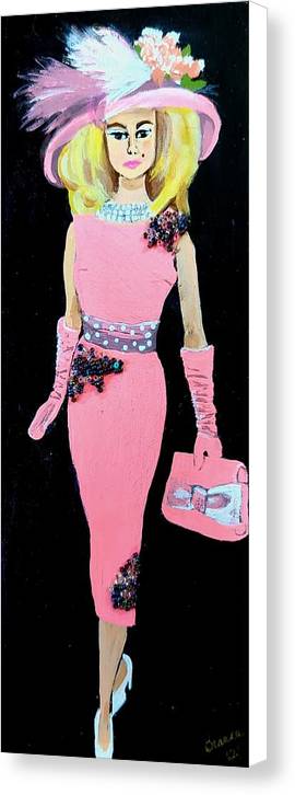 Barbie in Pink - Canvas Print