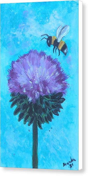 Bee with Me - Canvas Print