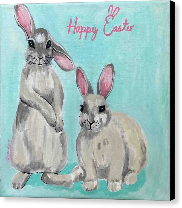 Ben Bixie Bunnies - Canvas Print