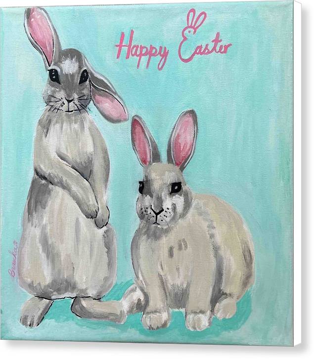 Ben Bixie Bunnies - Canvas Print