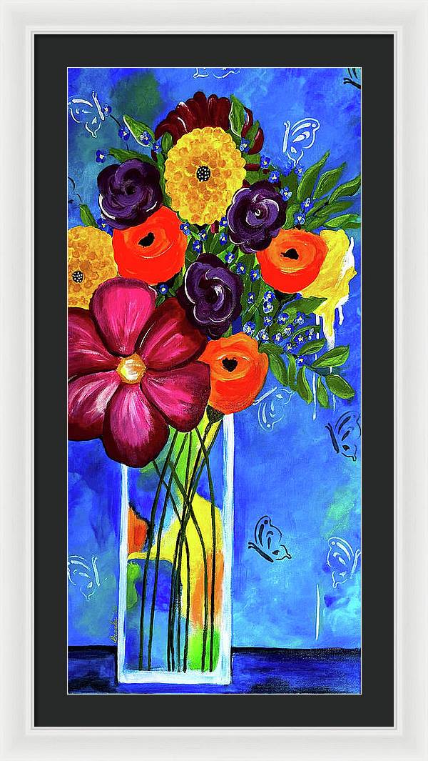 Blue Bells - Framed Print
