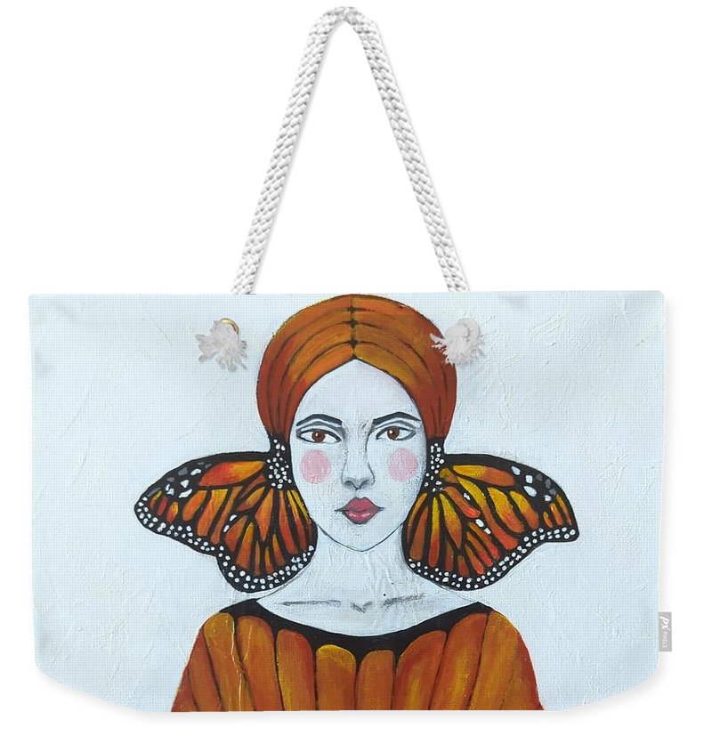 Butterfly Girl - Weekender Tote Bag