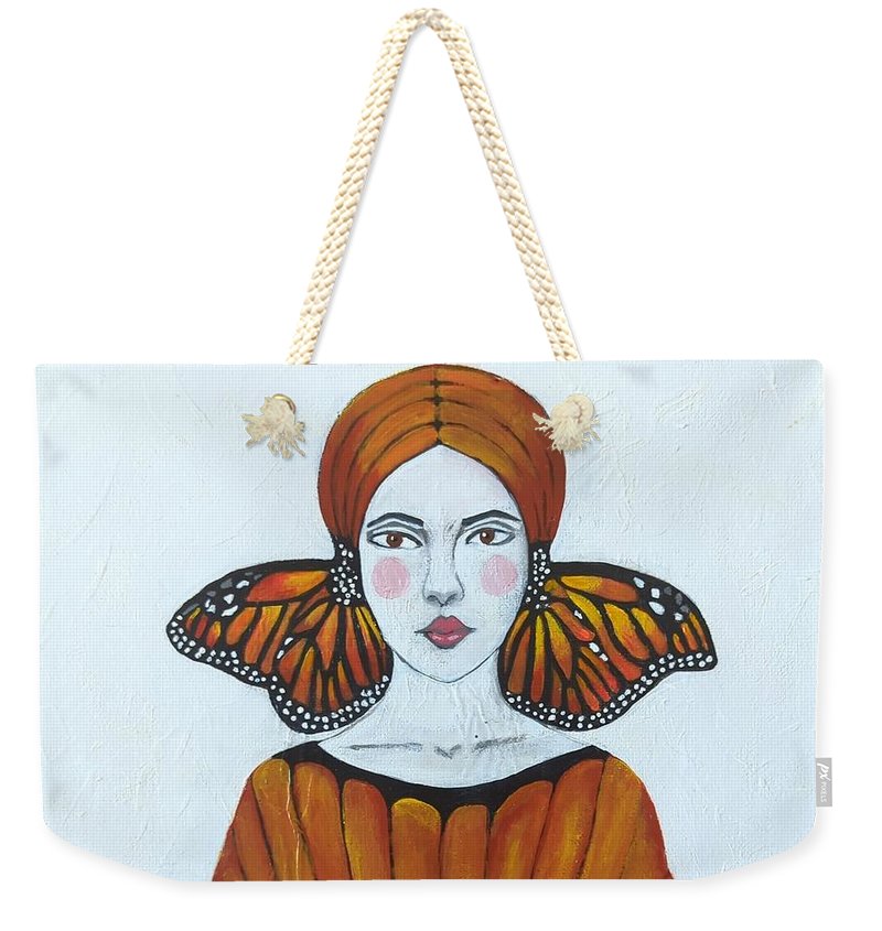 Butterfly Girl - Weekender Tote Bag