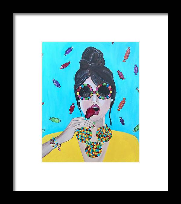 Candy Girl - Framed Print