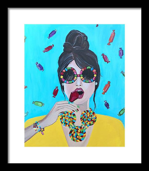 Candy Girl - Framed Print