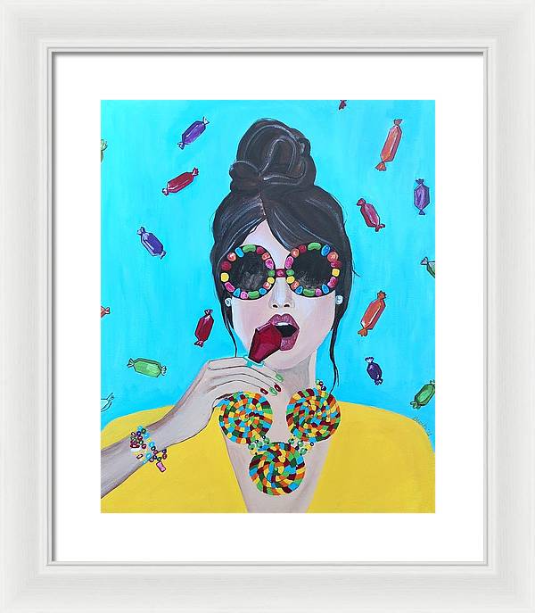 Candy Girl - Framed Print
