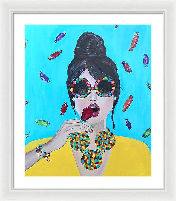 Candy Girl - Framed Print