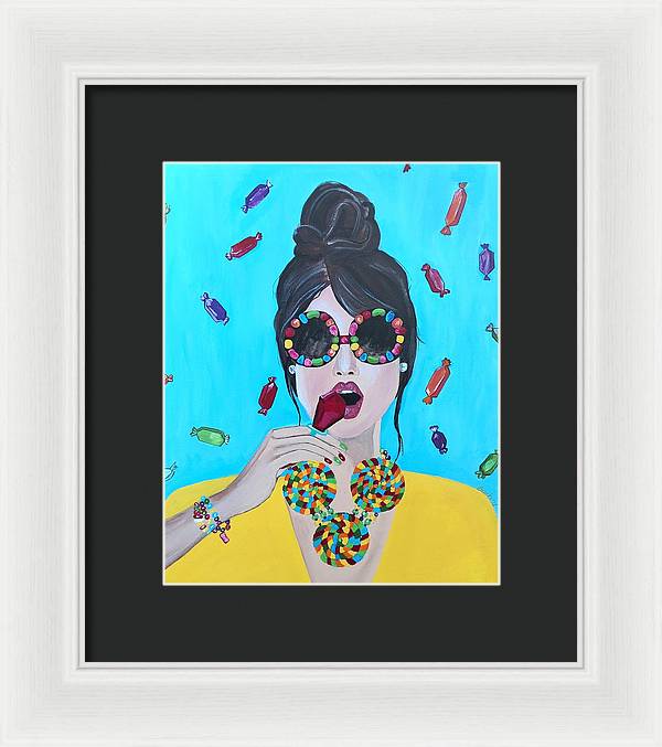 Candy Girl - Framed Print