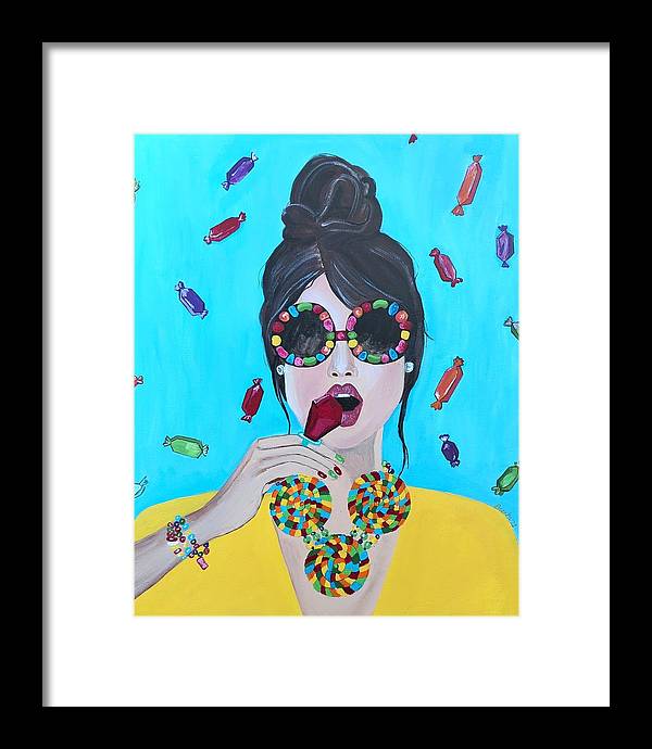 Candy Girl - Framed Print