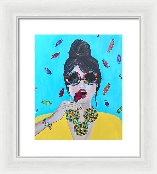 Candy Girl - Framed Print