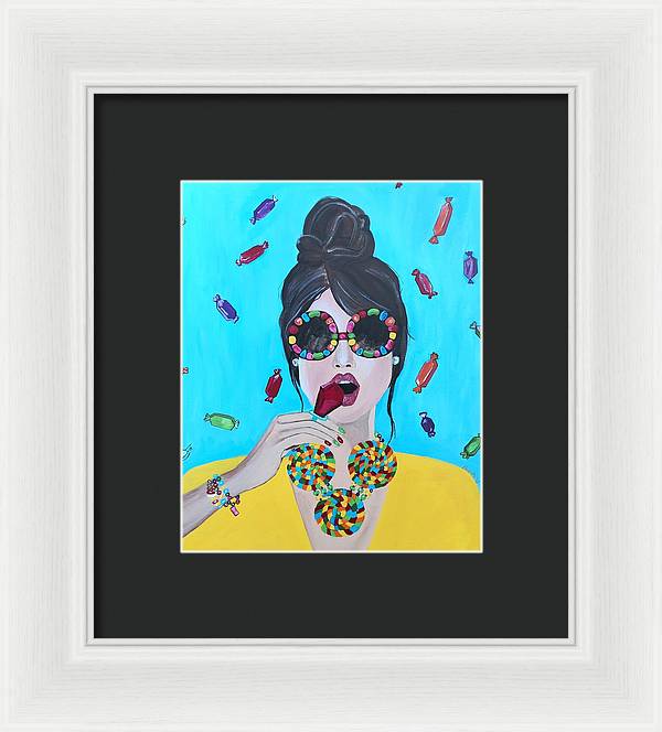 Candy Girl - Framed Print