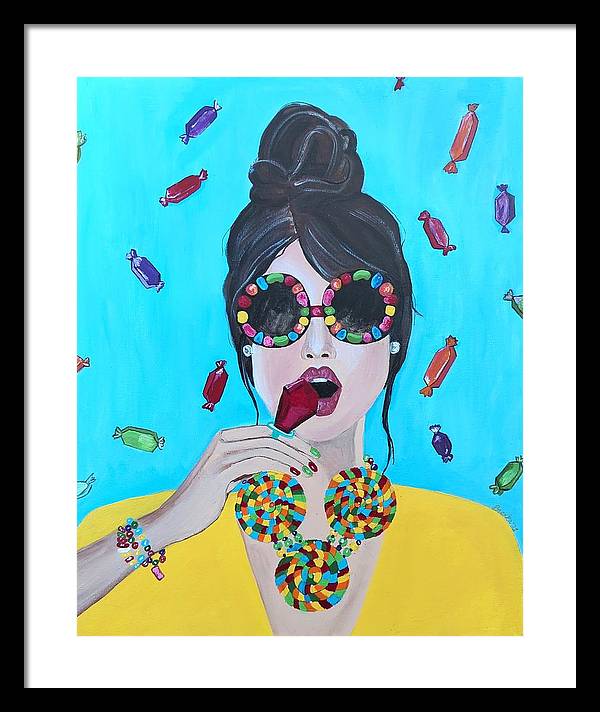 Candy Girl - Framed Print