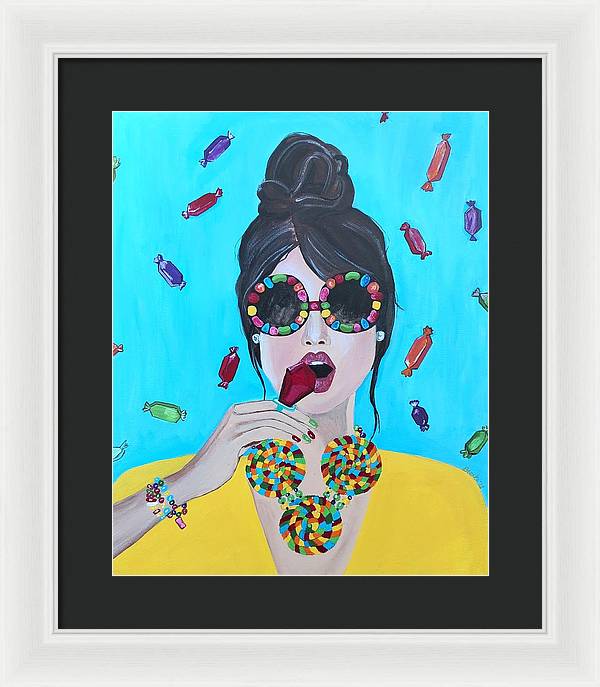 Candy Girl - Framed Print
