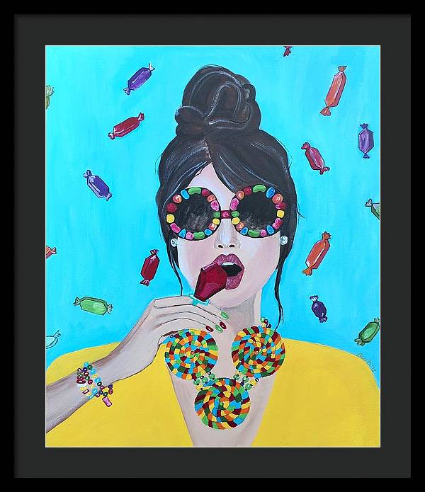 Candy Girl - Framed Print