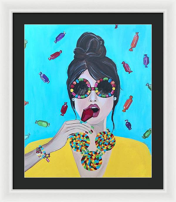 Candy Girl - Framed Print