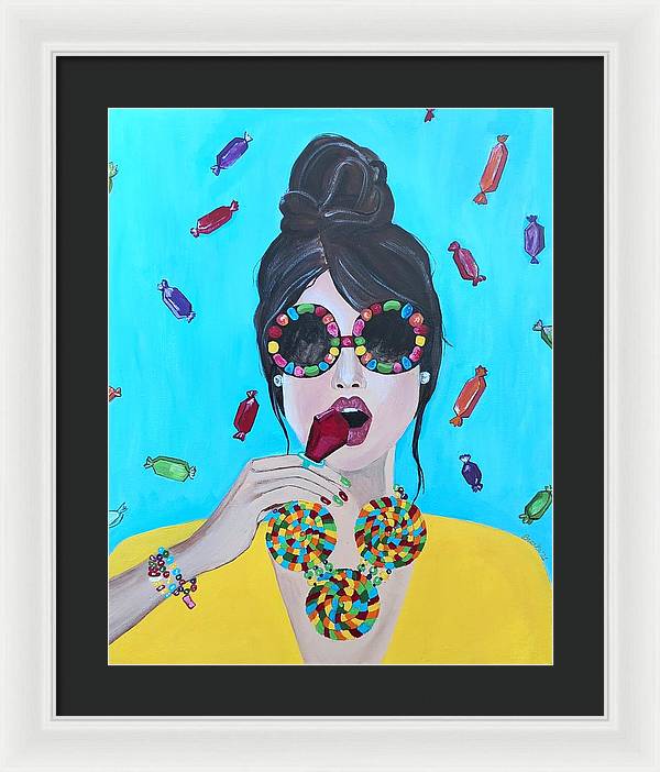 Candy Girl - Framed Print